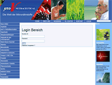 Tablet Screenshot of klt-gesundheitspraxis.prov-international.com